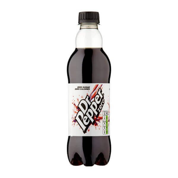 Dr Pepper Zero 500ml Bottles - 12 Pack - WDS Group