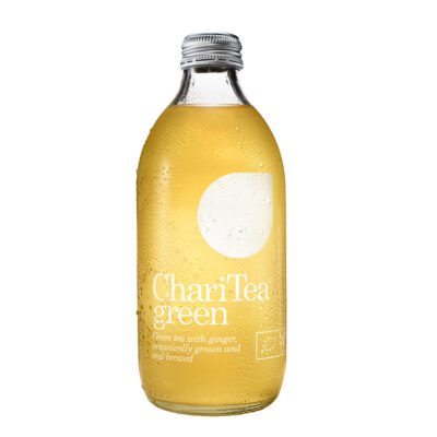 ChariTea Green with its exquisite green tea infusion, is a celebration of sophistication and the pure joy of sipping on a uniquely refreshing flavour.