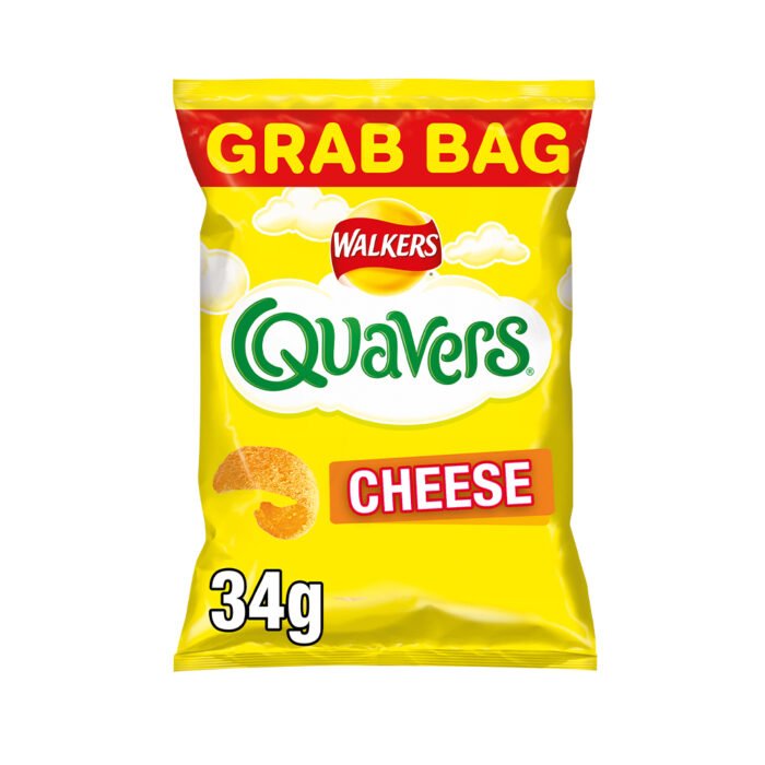 Walkers Quavers Cheese Grab Bags 34g