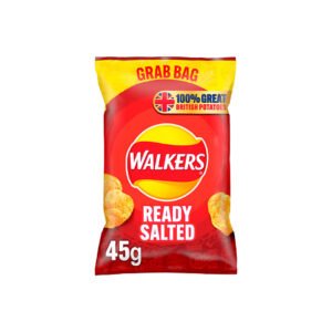 Walkers Ready Salted Crisps Grab Bag 32 x 45g Bags