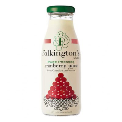 Folkingtons Cranberry offers a vibrant and palate-pleasing taste experience, reminiscent of ripe berries freshly harvested.
