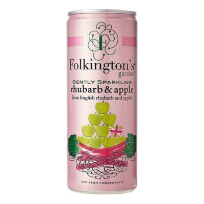 Folkington's Rhubarb Presse is a delightful fusion of sweet and tart flavors, showcasing the natural beauty of rhubarb in its purest form.