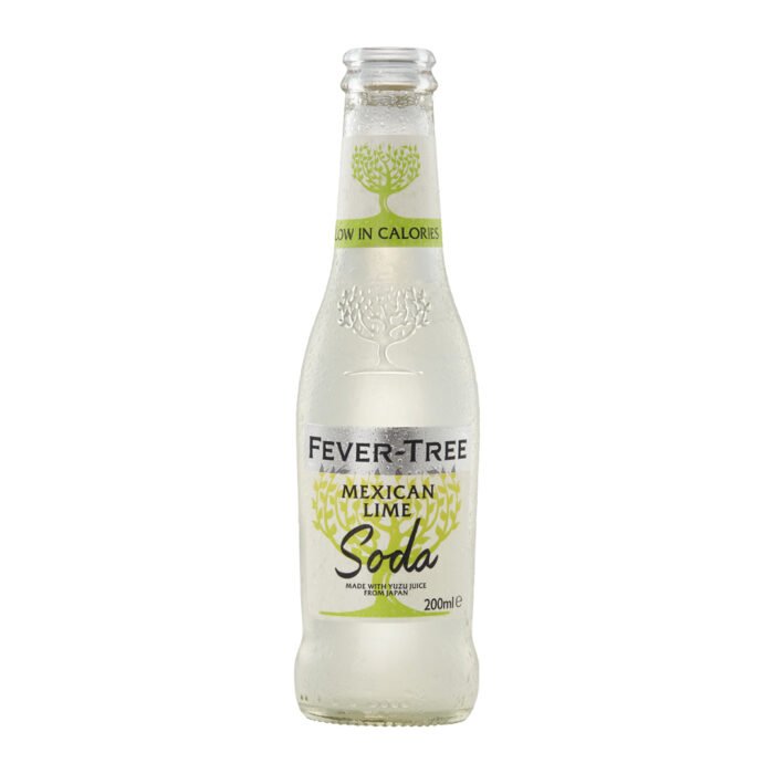 Fever Tree mixican lime soda 200ml bottles - 24 pack | WDS Group