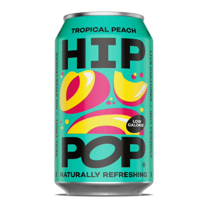Hip Pop SODA Tropical Peach 330ml x 12
